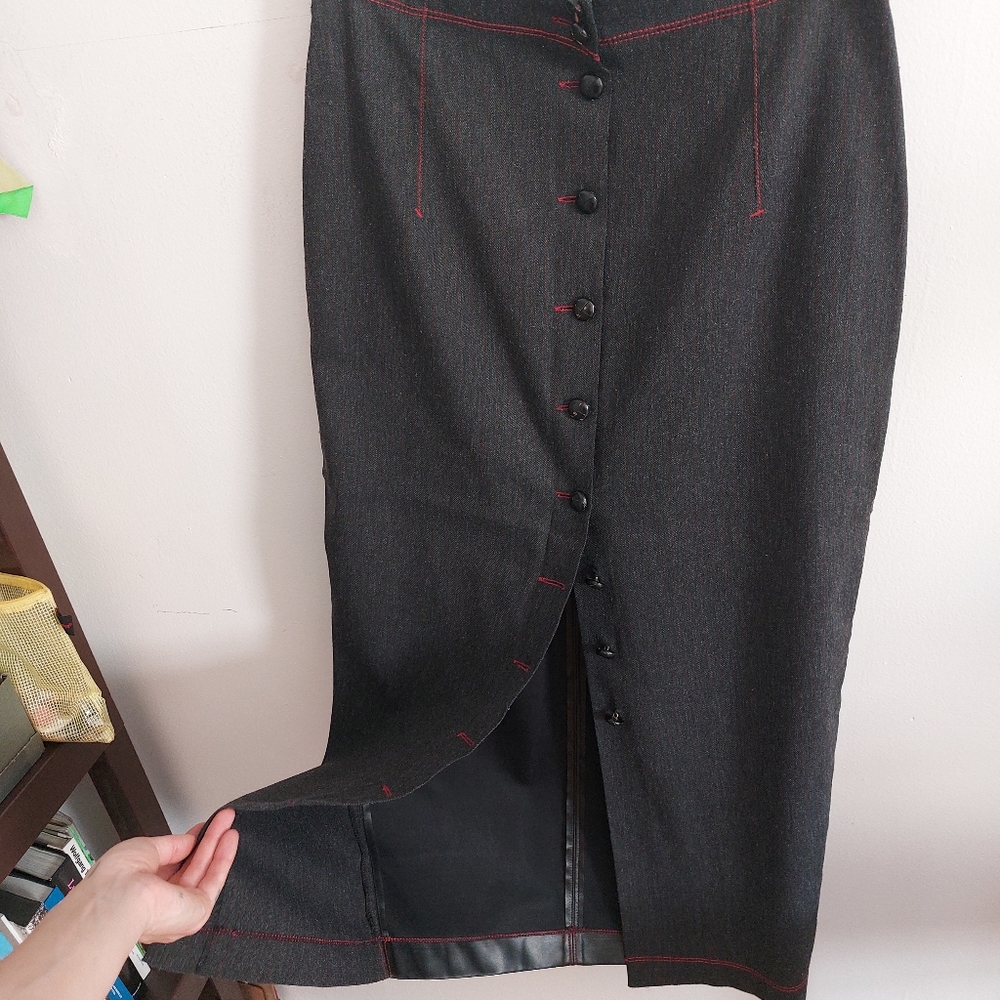 Jean Paul Gaultier Junior maxi pencil skirt